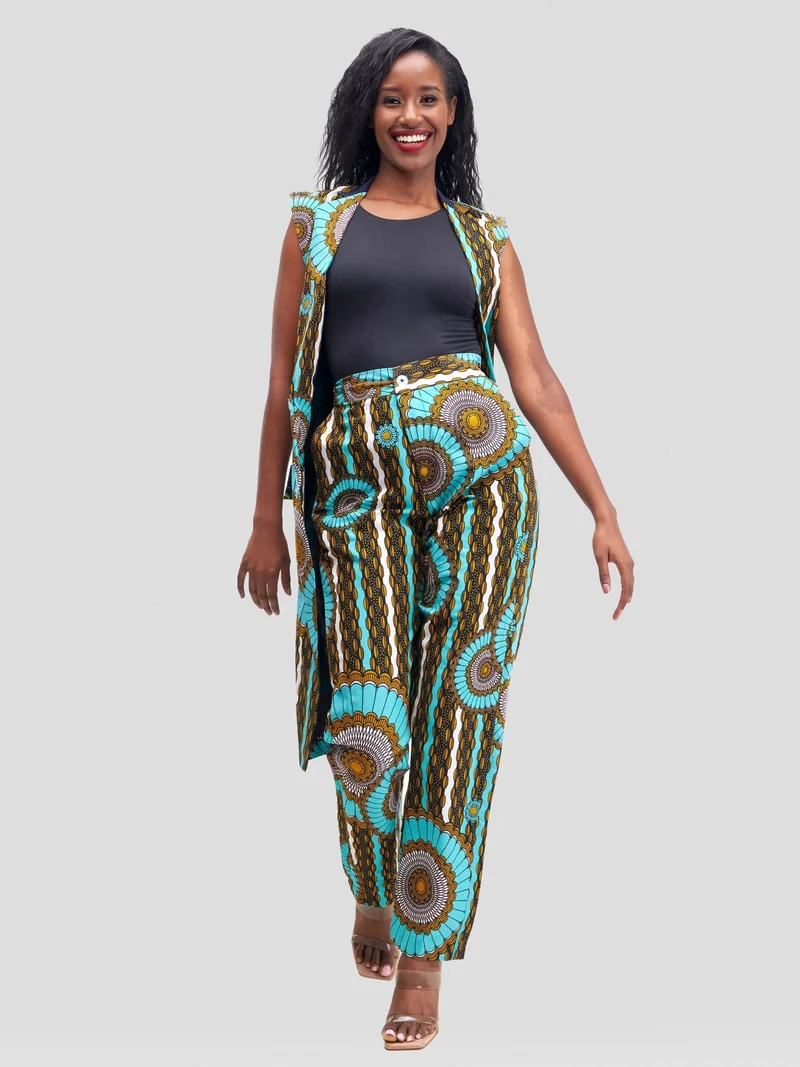 Nefpatra Ankara Women's Suit - Blue