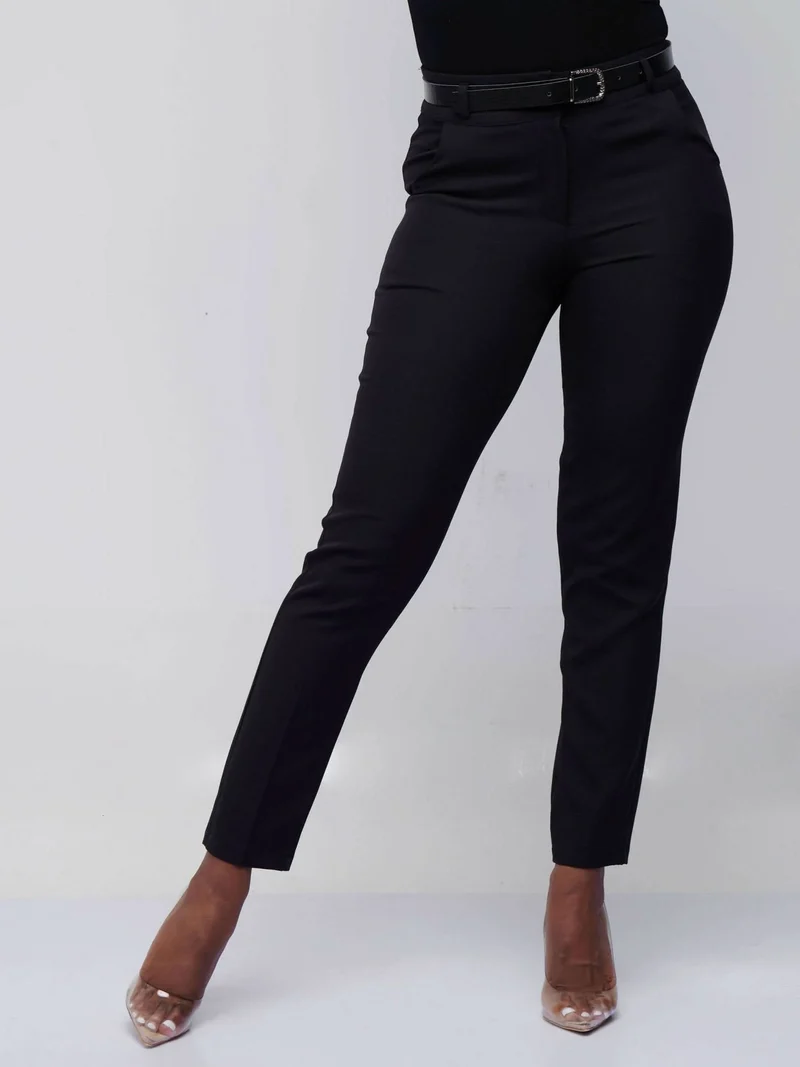 The Fashion Frenzy Trouser - Black