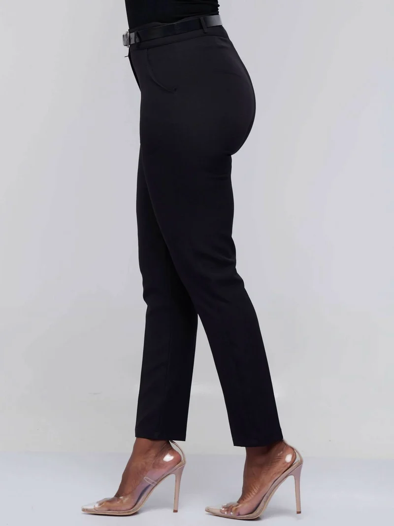 The Fashion Frenzy Trouser - Black