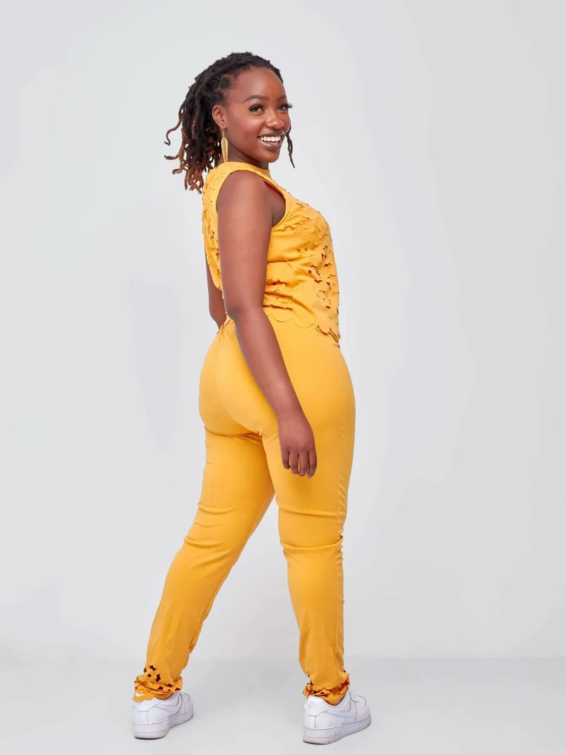 Art Two Piece - Yellow