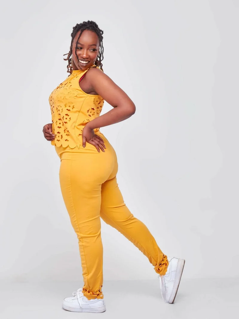 Art Two Piece - Yellow