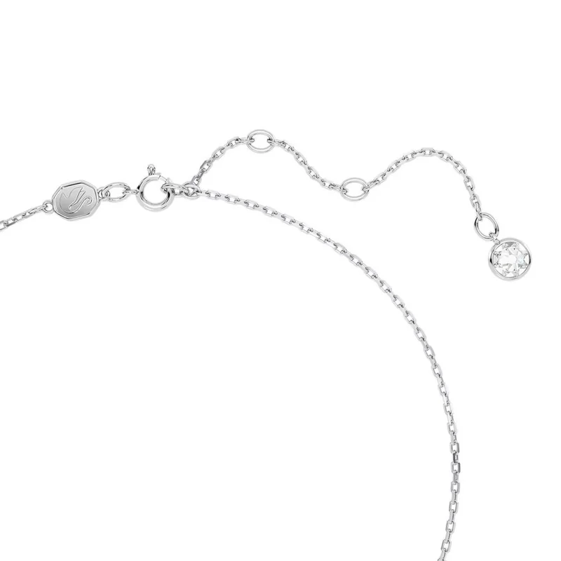 Swarovski Kette mit Anhänger Birthstone Juni, Rosa, Rhodiniert 5652044
