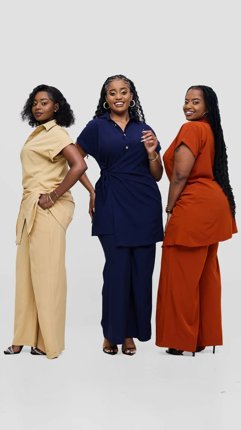 Elan CocoAfrike Panelope Two Piece Set - Rust