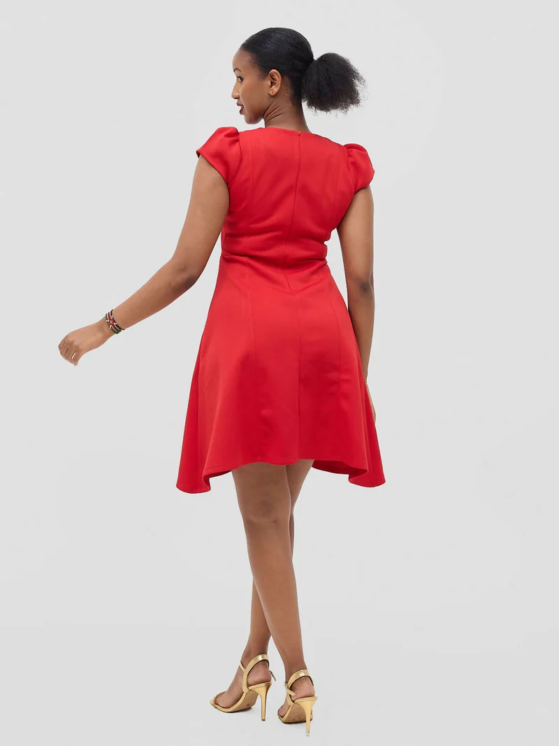 Elan CocoAfrike Tashi Aline Dress - Red
