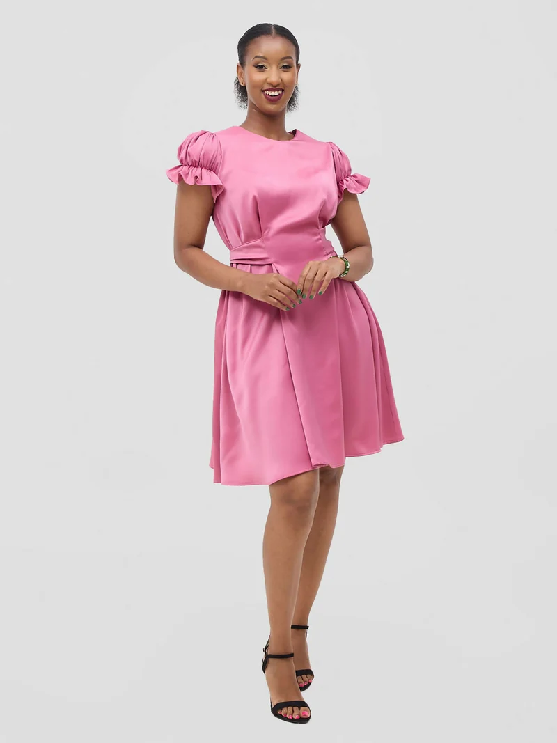 Elan CocoAfrike Aniya Shift Dress - Rose Purple