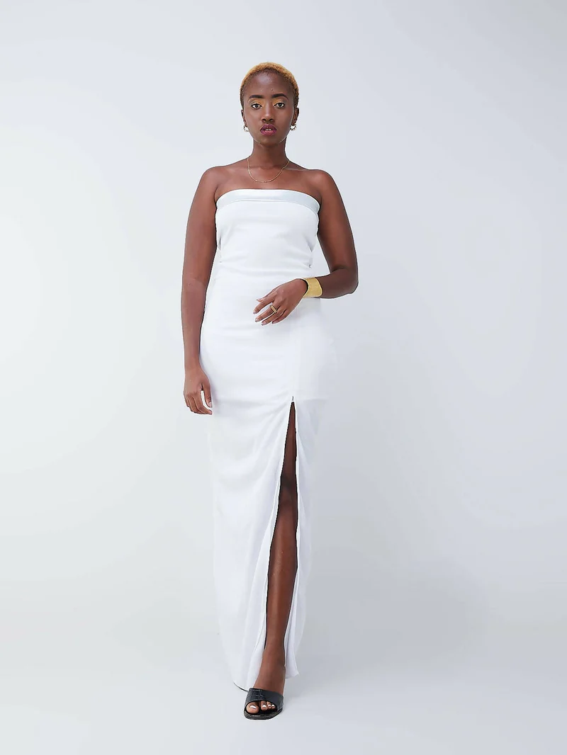 Da'joy Fashions Aphrodite Maxi Dress - White