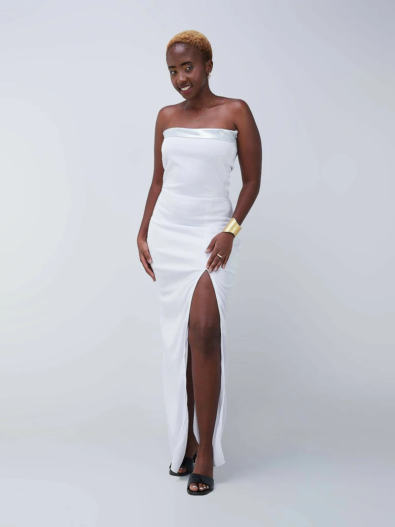 Da'joy Fashions Aphrodite Maxi Dress - White