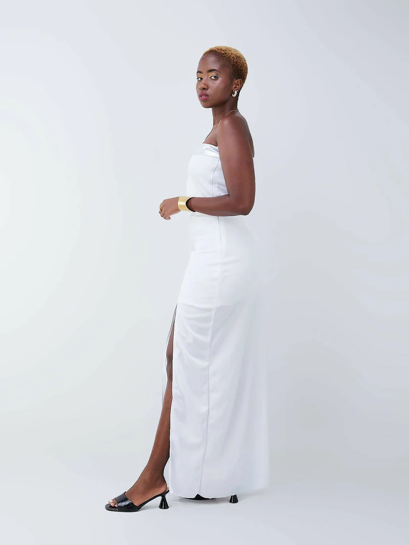Da'joy Fashions Aphrodite Maxi Dress - White