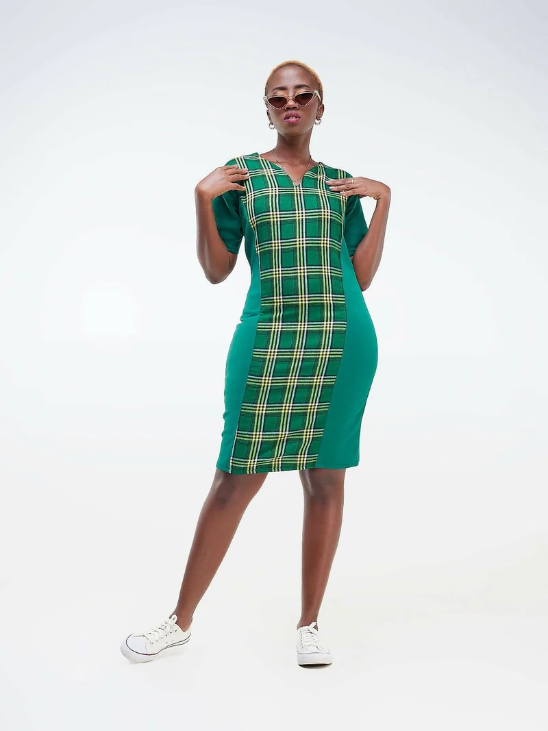Da'joy Fashions Cara Official Dress - Green