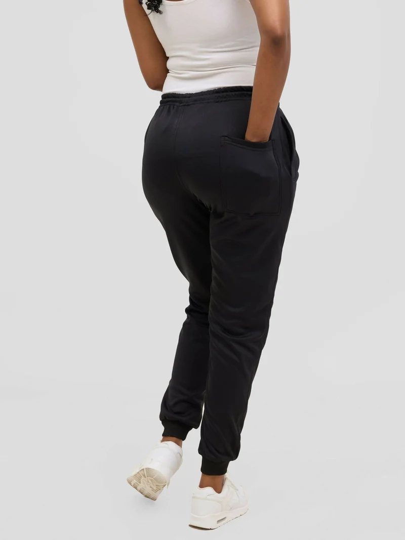 Timyt Urban Wear Active Ease With a Waist Rubber Band Pant - Black