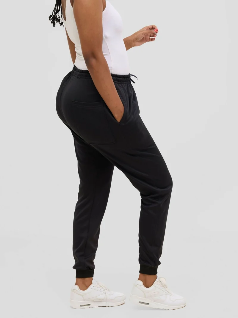 Timyt Urban Wear Active Ease With a Waist Rubber Band Pant - Black
