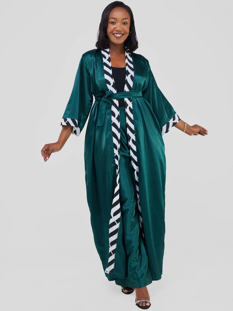 Kimono World Ke Oyana Two piece Set - Green