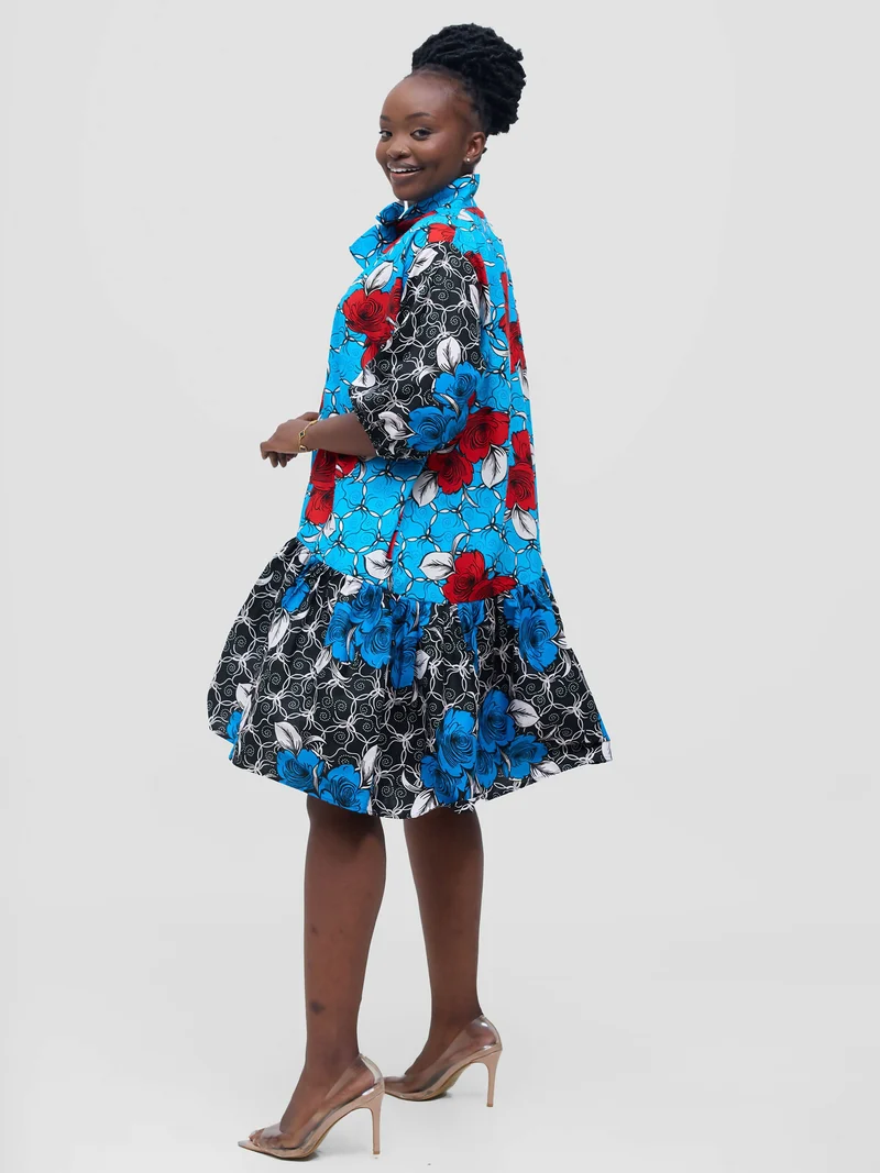 Simbaress Zuri Dress - Blue