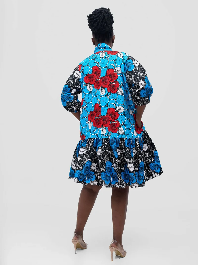 Simbaress Zuri Dress - Blue