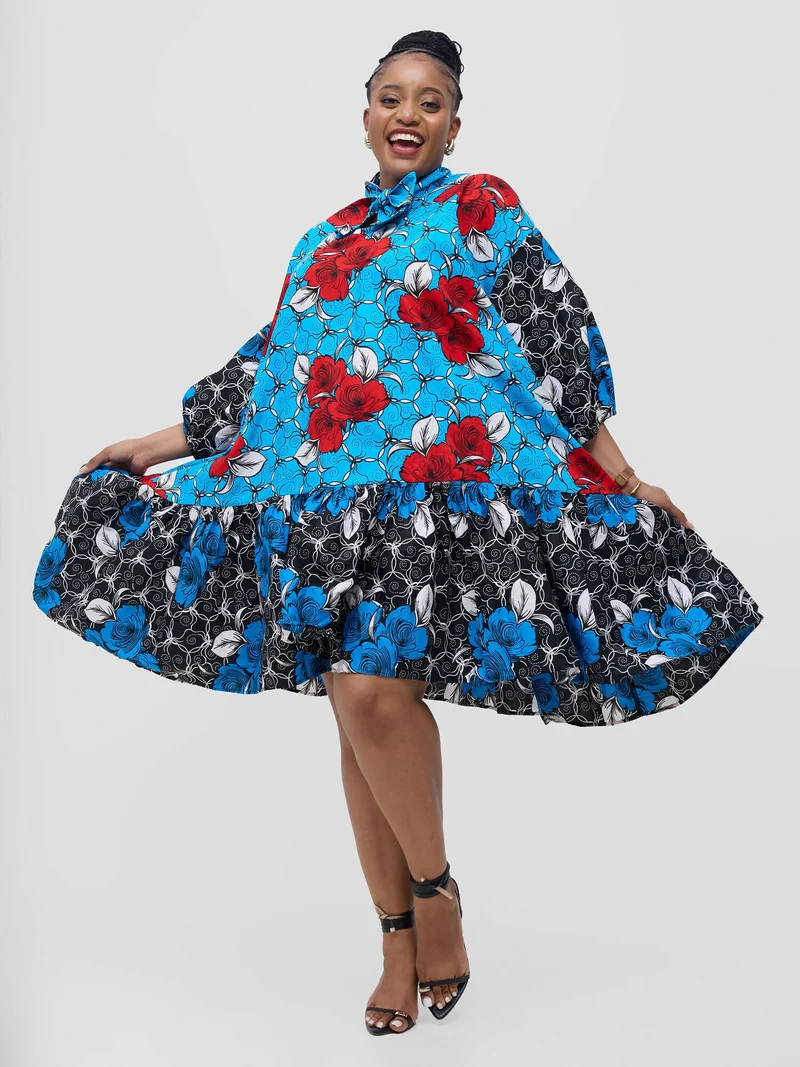 Simbaress Zuri Dress - Blue