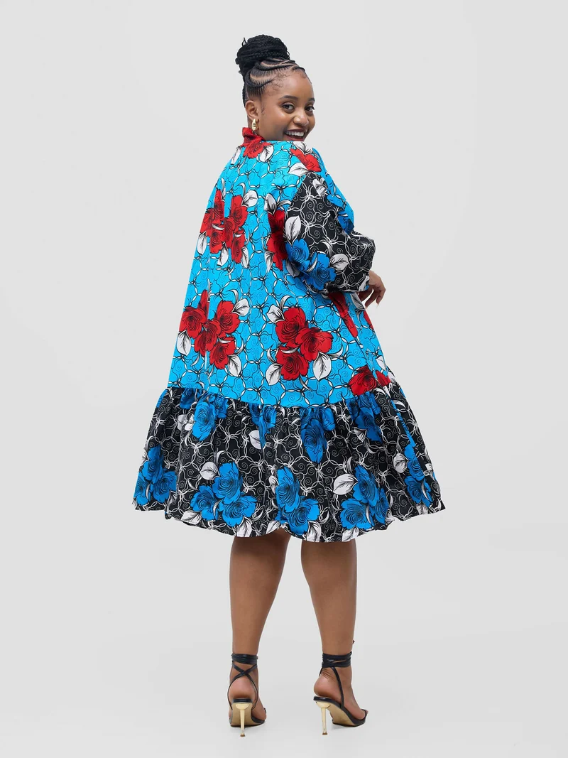 Simbaress Zuri Dress - Blue