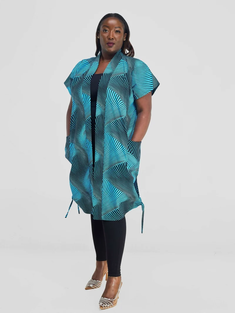 Simbaress Ulele Kimono - Blue