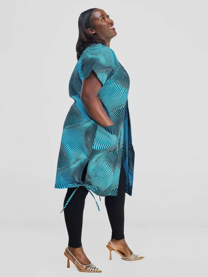 Simbaress Ulele Kimono - Blue