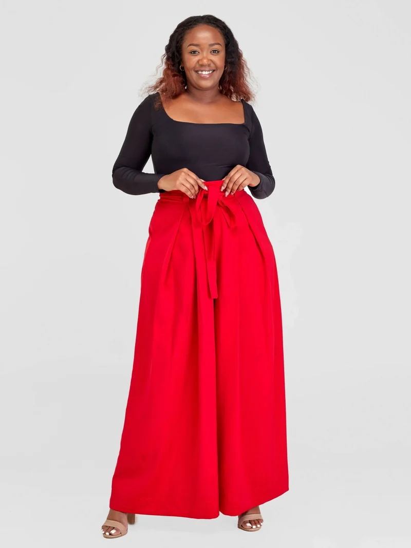 Izulu Natibu Pants - red