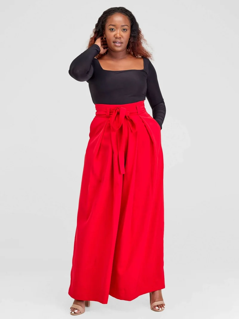 Izulu Natibu Pants - red