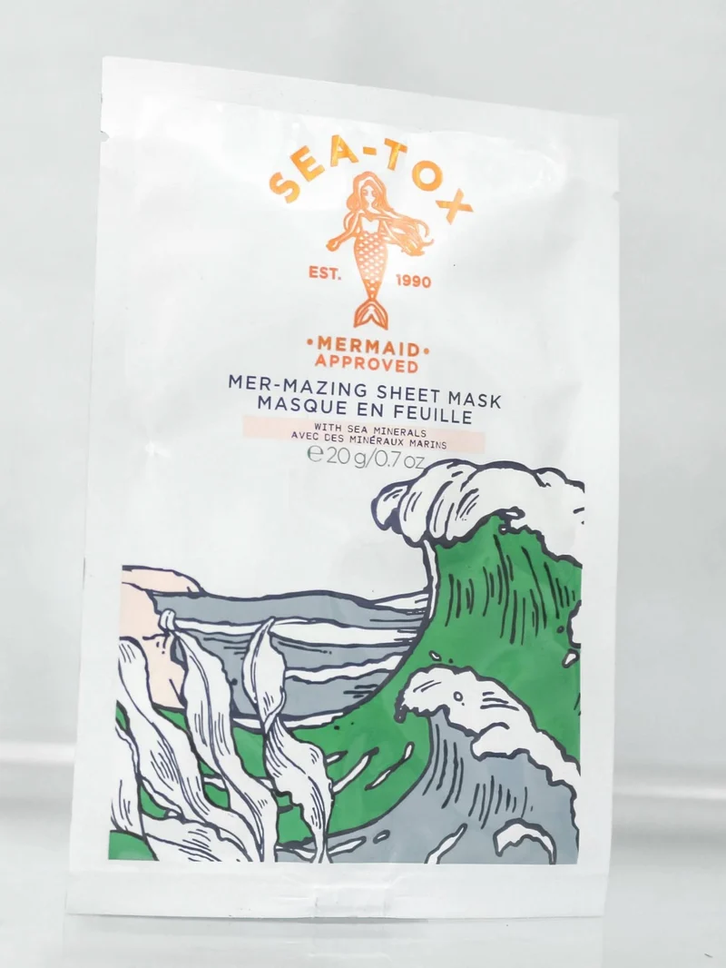 Sea Tox Face Mask - Blue