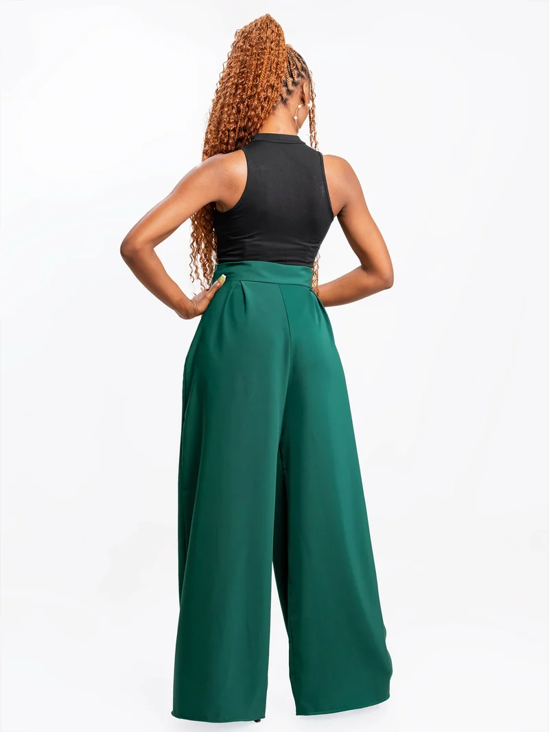 Da’Joy Fashions Nova Palazzo Pant - Green