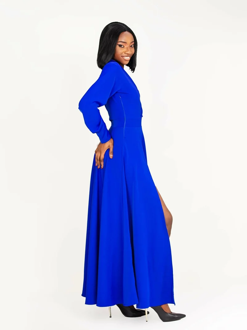Da’Joy Fashions Virgo Dress - Royal Blue