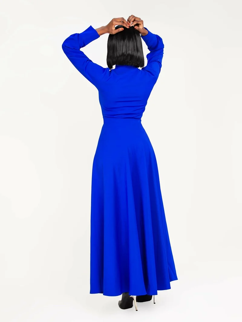 Da’Joy Fashions Virgo Dress - Royal Blue