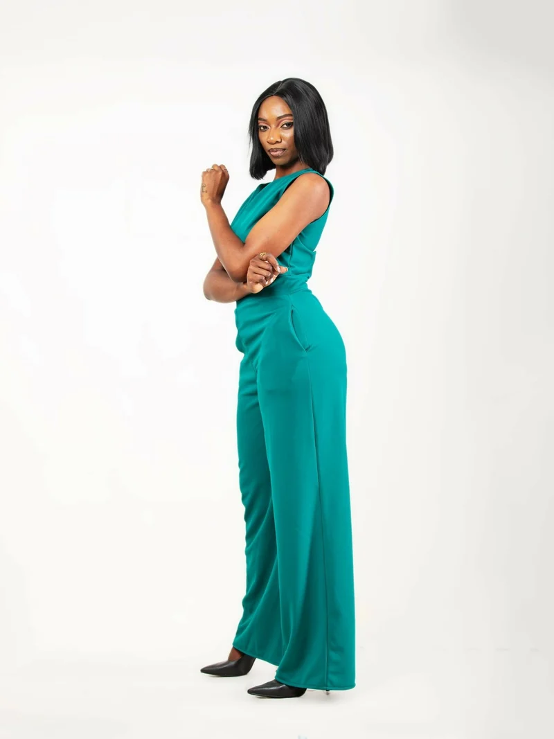Da’Joy Fashions Ke Alcor Jumpsuit - Jungle Green