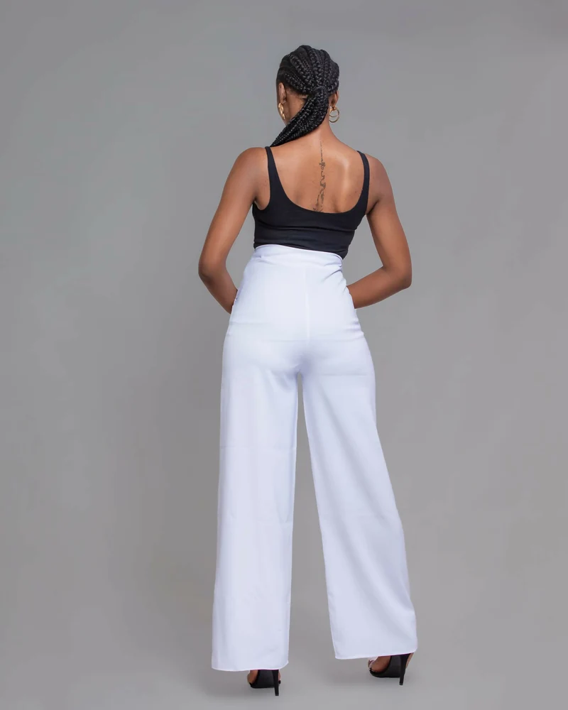 Da’Joy Fashions Polaris Pants - White