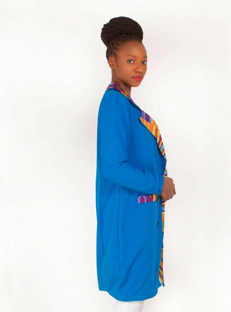 Da'joy Fashions Bastet Coat - Blue
