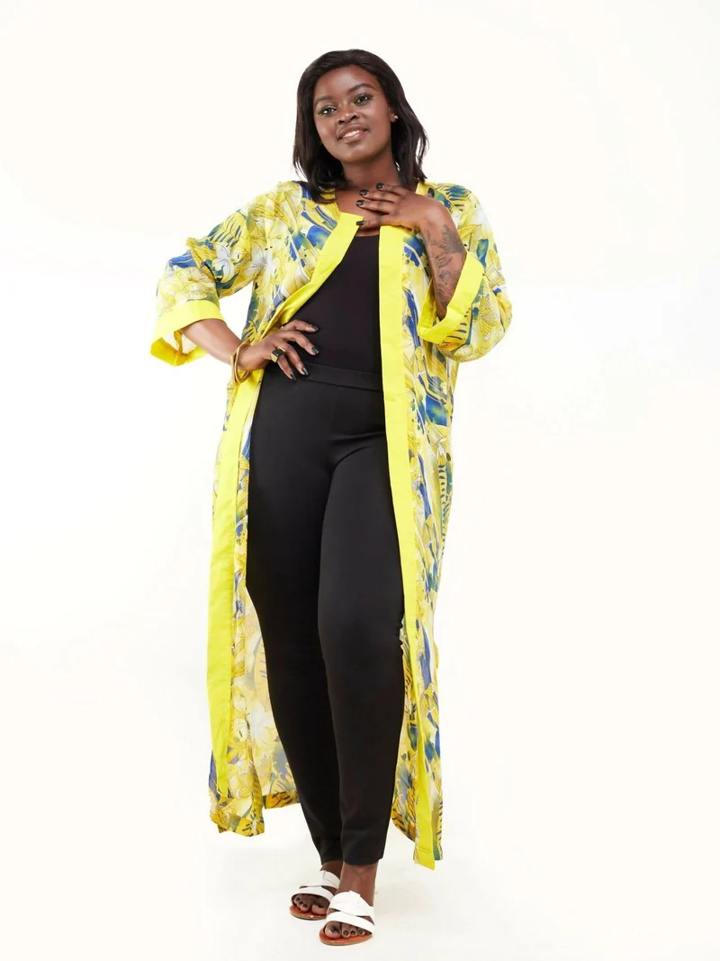 Dewuor Fern Cover Up - Yellow