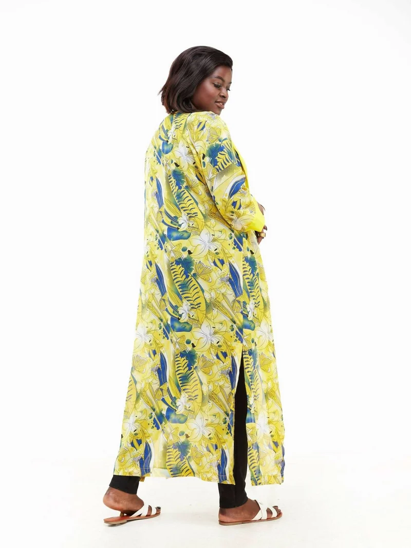 Dewuor Fern Cover Up - Yellow