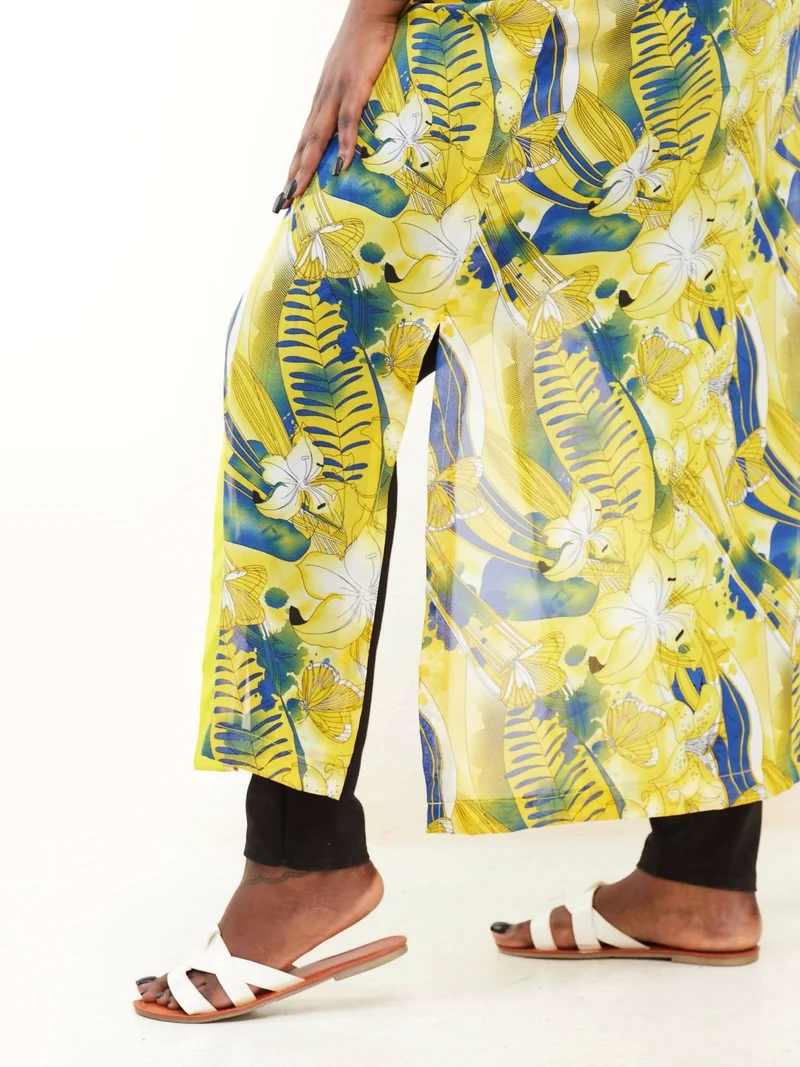 Dewuor Fern Cover Up - Yellow