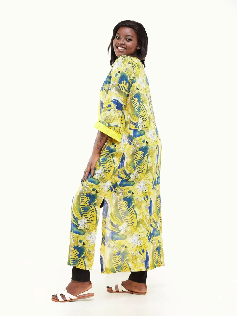 Dewuor Fern Cover Up - Yellow