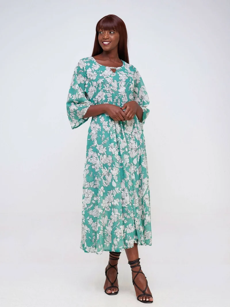 Dewuor Calming Dress - Teal