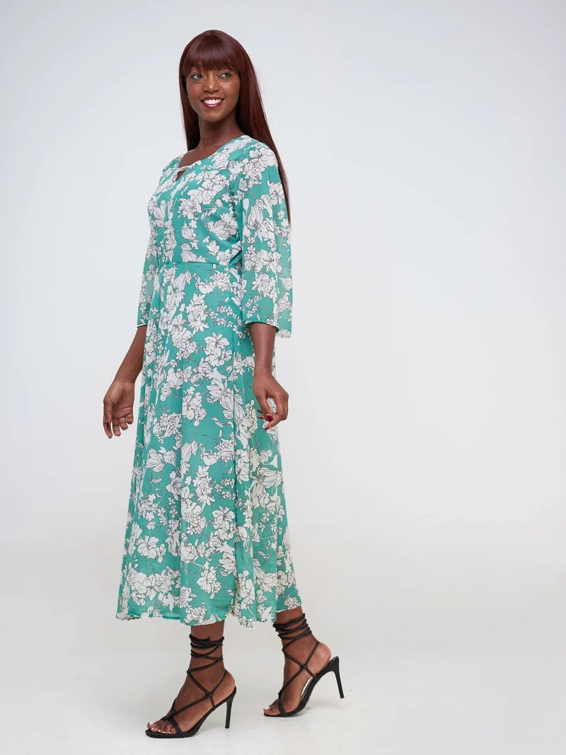 Dewuor Calming Dress - Teal