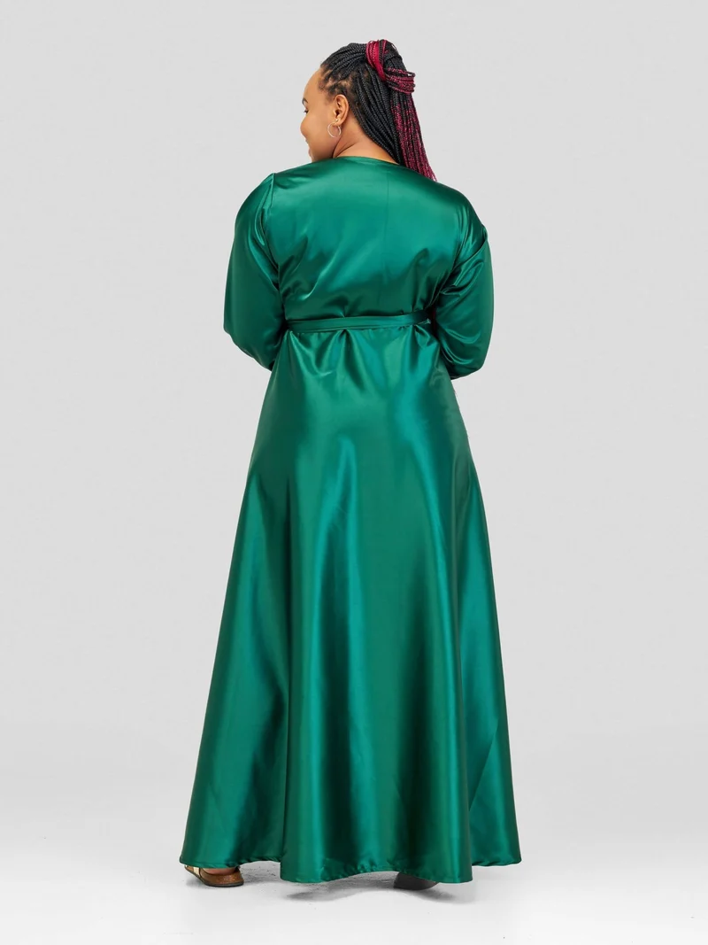 Vintlyne Bali Dress - Emerald Green