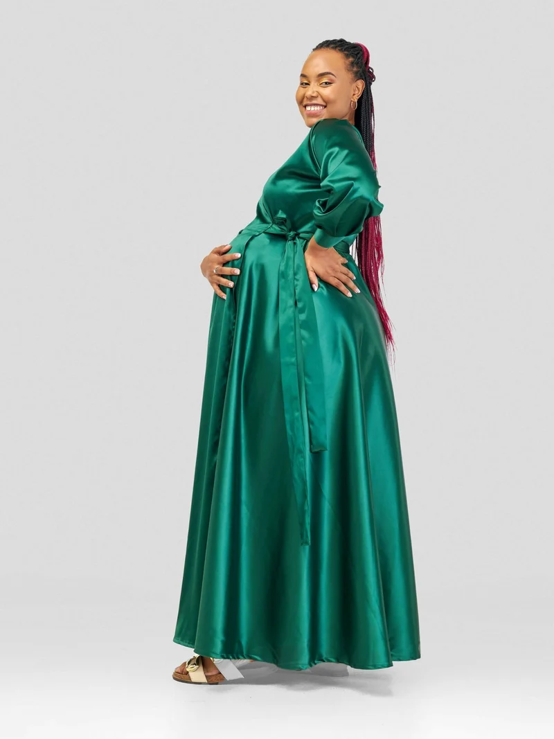 Vintlyne Bali Dress - Emerald Green
