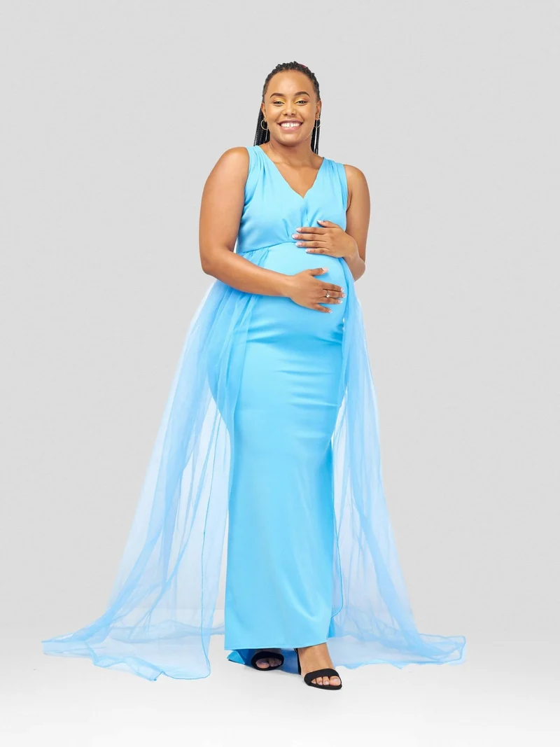 Vintlyne Jojo Dress - Sky Blue