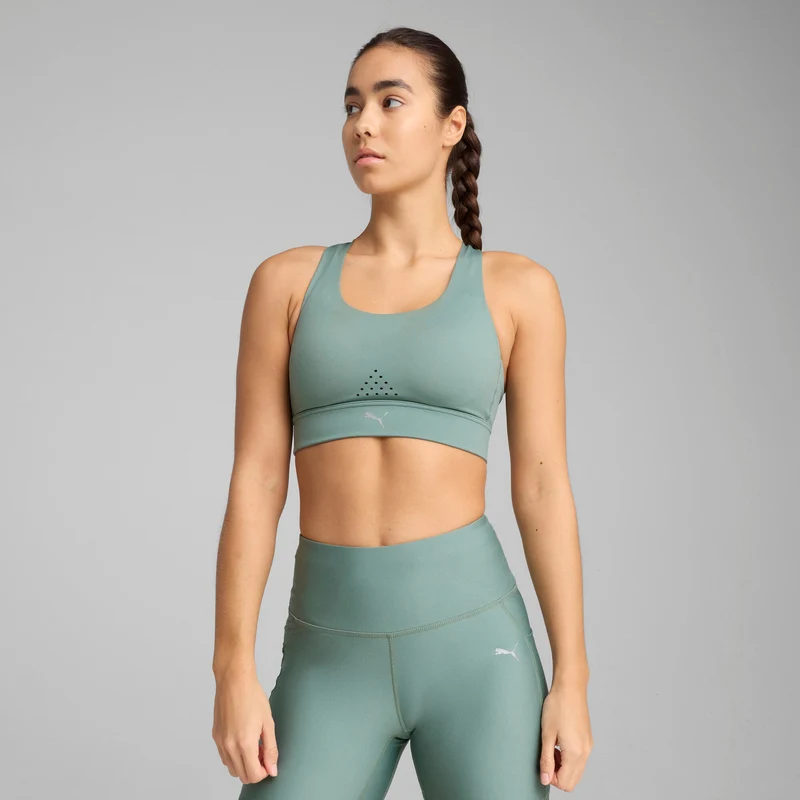 Pwrbreathe Run Bra Green Moon