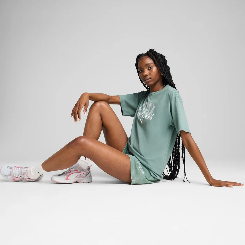 Puma Class Relaxed T Green Moon