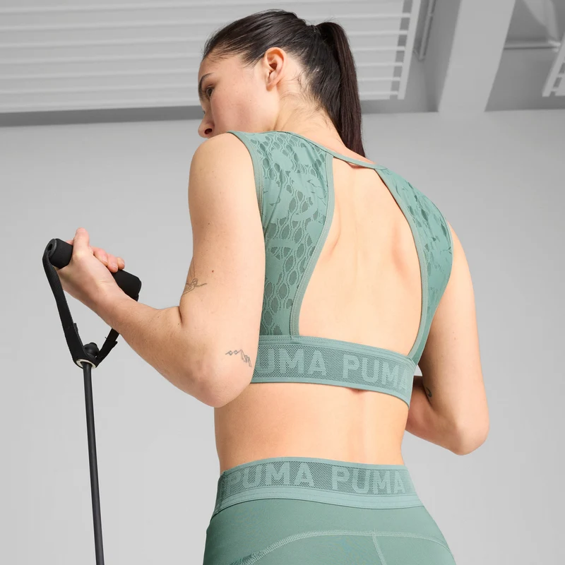Move Lace Bra Green Moon