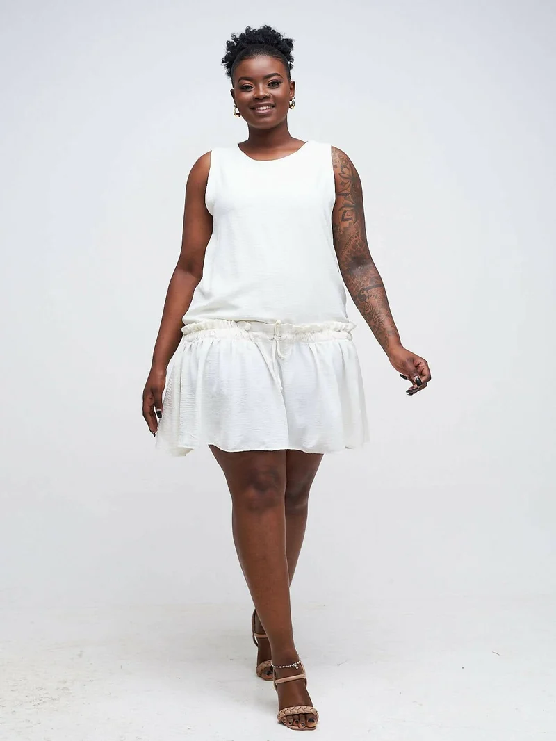 Simbaress Pierra Shift Dress - Cream