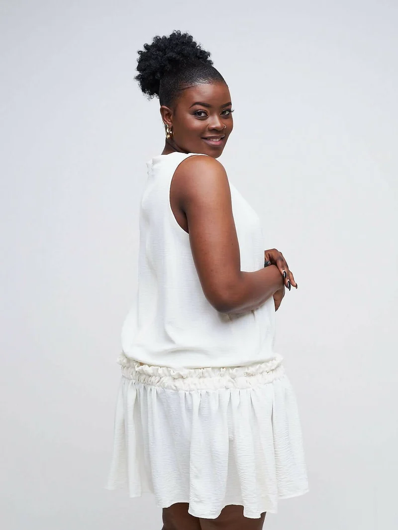 Simbaress Pierra Shift Dress - Cream
