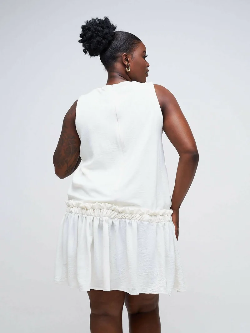 Simbaress Pierra Shift Dress - Cream