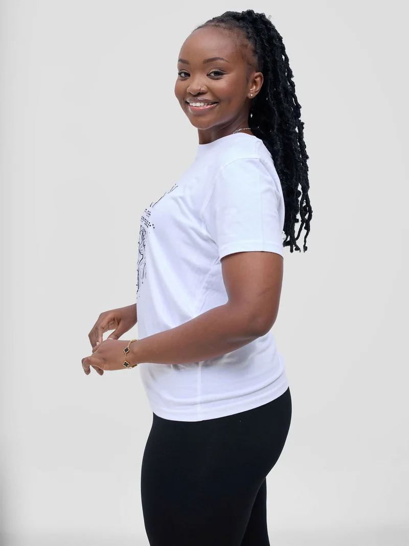 Wade in T-shirt - White