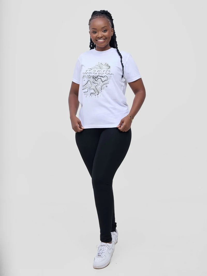 Wade in T-shirt - White