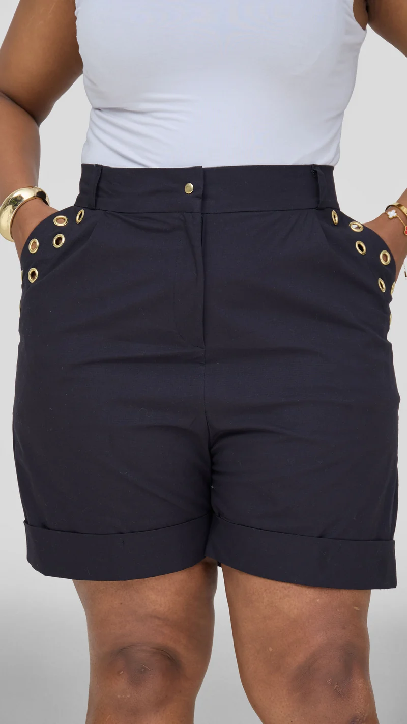 Inroses Blissful Short - Black