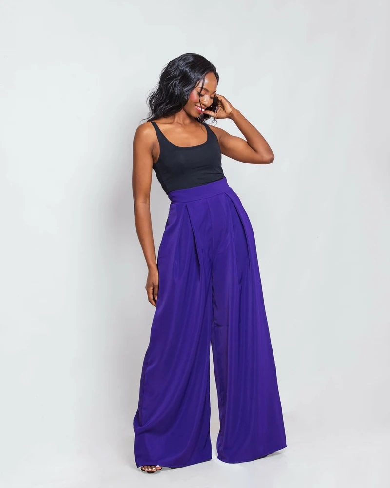 Da'Joy Fashions Nova Pants - Purple